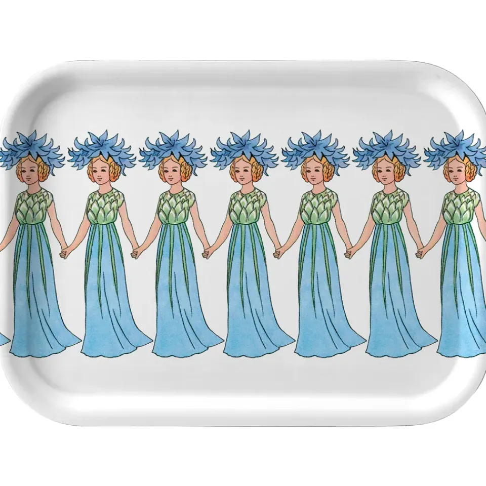 Accessoires Décoratifs|Plateaux Décoratifs<Design House Stockholm Plateau Bleuet, bleuet