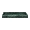 Accessoires Décoratifs|Plateaux Décoratifs<Mette Ditmer Plateau décoratif Marble 16x31 cm, Dark forest