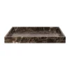 Accessoires Décoratifs|Plateaux Décoratifs<Mette Ditmer Plateau de décoration Marble large 30x40 cm, Brown