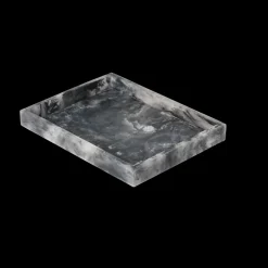 Accessoires Décoratifs|Plateaux Décoratifs<Ferm Living Plateau de décoration Mist 15x20 cm, Charcoal