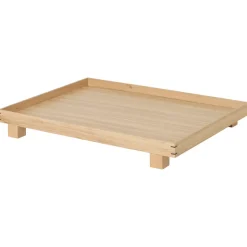 Accessoires Décoratifs|Plateaux Décoratifs<Ferm Living Plateau en bois Bon large, Chêne