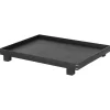 Accessoires Décoratifs|Plateaux Décoratifs<Ferm Living Plateau en bois Bon large, Chêne teinté noir