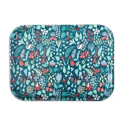 Accessoires Décoratifs|Plateaux Décoratifs<Opto Design Plateau Herbarium bleu, 27x20 cm