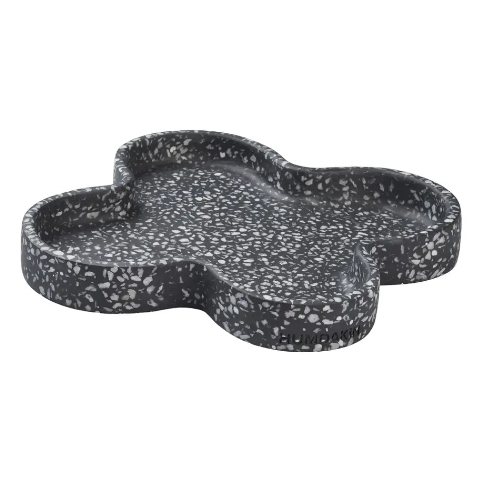 Accessoires Décoratifs|Plateaux Décoratifs<Humdakin Plateau Terrazzo 27 cm, Noir