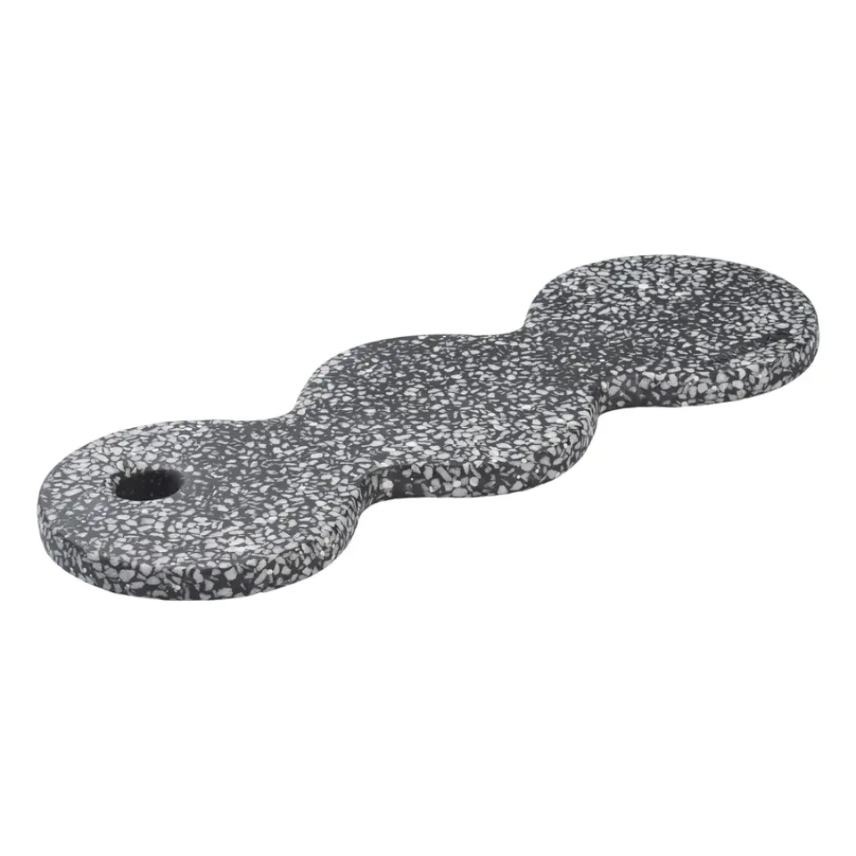 Accessoires Décoratifs|Plateaux Décoratifs<Humdakin Plateau Terrazzo 40 cm, Noir
