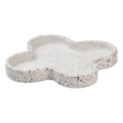 Accessoires Décoratifs|Plateaux Décoratifs<Humdakin Plateau Terrazzo 27 cm, Rouge/Beige