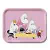 Accessoires Décoratifs|Plateaux Décoratifs<Opto Design Plateau Moomin Tea party, rose
