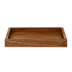Accessoires Décoratifs|Plateaux Décoratifs<AYTM Plateau rectangulaire Unity noix, petit