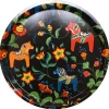 Accessoires Décoratifs|Plateaux Décoratifs<Arvidssons Textil Plateau rond Leksand Ø31 cm, Noir