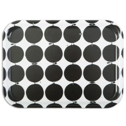 Accessoires Décoratifs|Plateaux Décoratifs<Opto Design Plateau Tallyho 27x20 cm, Noir-blanc