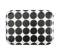 Accessoires Décoratifs|Plateaux Décoratifs<Opto Design Plateau Tallyho 36x28 cm, Noir-blanc