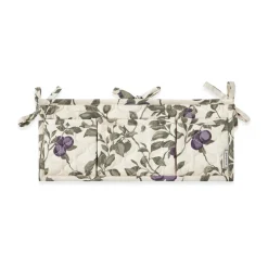 Rangements Pour Les Chambres D'Enfants|Paniers De Rangement<Garbo&Friends Poche de lit Plum matelassée en satin, 43x18cm