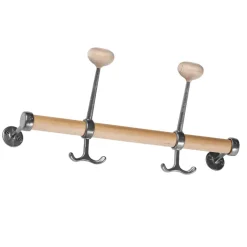 Crochets & Portemanteaux Muraux<Essem Design Porte-manteau Gustav, bouleau-aluminium