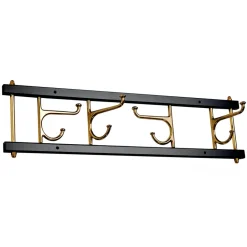 Crochets & Portemanteaux Muraux<Essem Design Porte-manteaux Maxi 4, Noir-Laiton