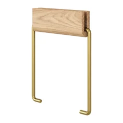 Porte Papier Toilette<MOEBE Porte-papier toilette , Chêne-laiton