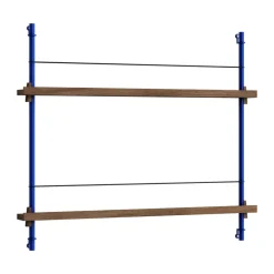 Porte-Revues<MOEBE Porte-revues , Smoked oak-blue