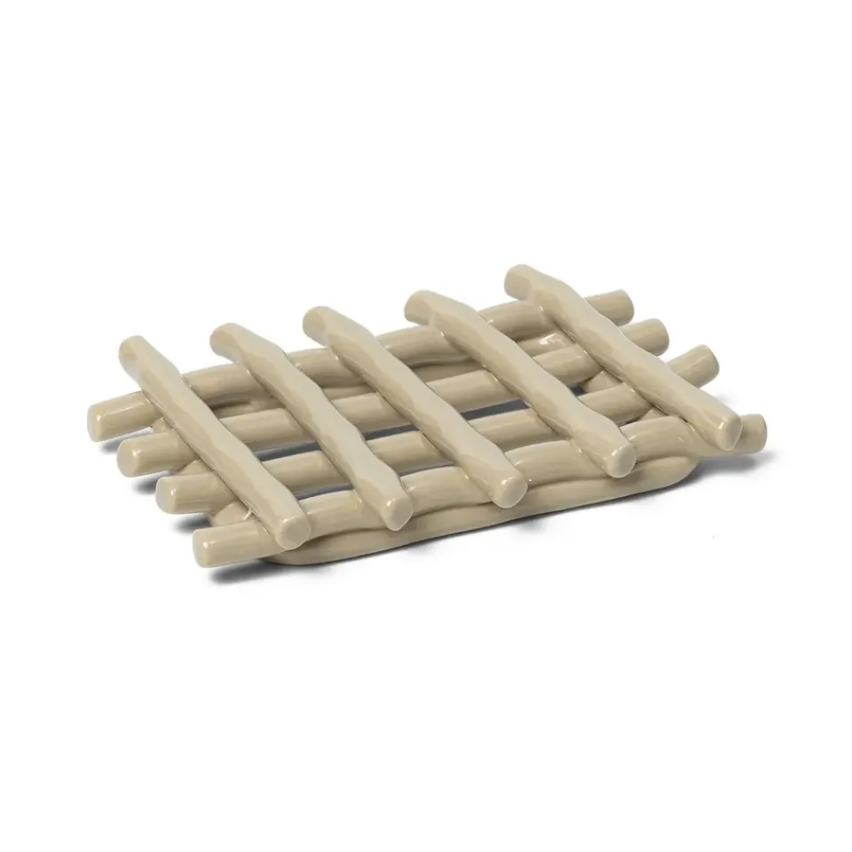 Pompes À Savon & Porte Savons<Ferm Living Porte-savon Ceramic 10x14,5 cm, Cachemire