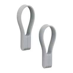 Porte-Serviettes & Anneaux<Zone Denmark Porte-serviettes magnétique Loop, Lot de 2, Gull grey