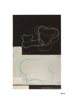 Posters<Iittala Poster Aalto Art Sketch Black, 50x70 cm