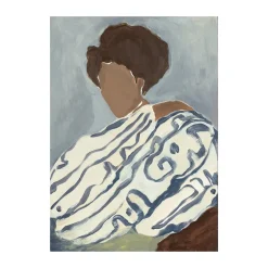 Posters<Paper Collective Poster Blue Curls, 70x100 cm