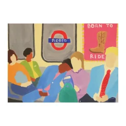 Posters<Paper Collective Poster Born to Ride, 30x40 cm