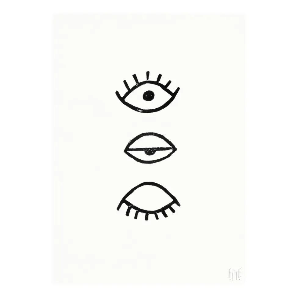 Posters<Fine Little Day Poster Eye Eye, 50x70 cm
