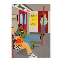 Posters<Paper Collective Poster Humans Are Weird, 30x40 cm