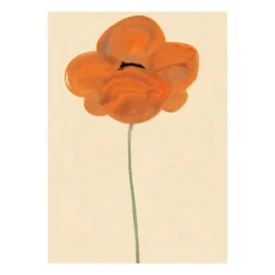 Posters<Paper Collective Poster Orange Vallmo, 30x40 cm