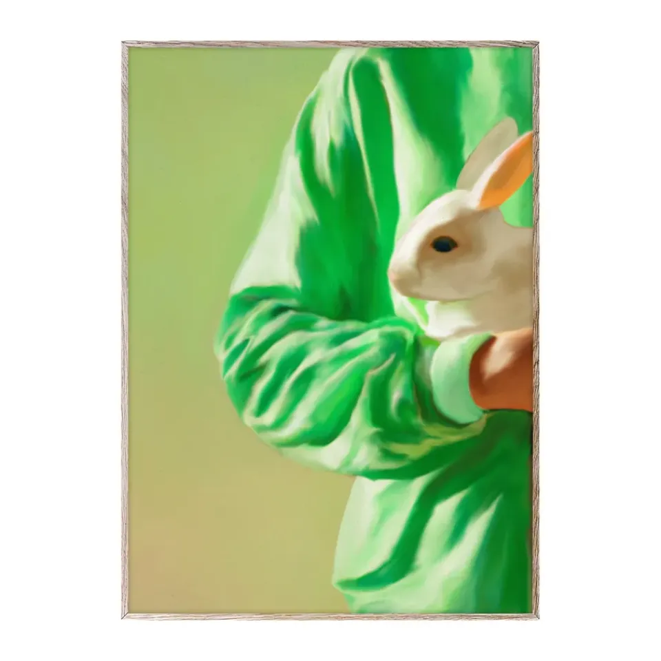 Posters<Paper Collective Poster White Rabbit, 70x100 cm