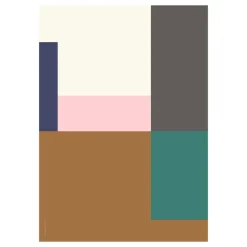 Posters<Paper Collective Poster Wrong Geometry, Modèle 03, 50x70 cm