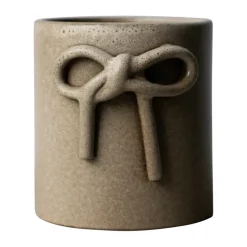 Cache-Pots|Décorations De Noël<DBKD Pot Bow Ø11 cm, Beige