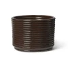 Cache-Pots<Ferm Living Pot Corduroy Ø20x15 cm, Carob Brown