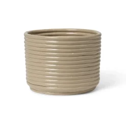 Cache-Pots<Ferm Living Pot Corduroy Ø20x15 cm, Cashmere