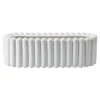Cache-Pots<DBKD Pot de fleur Mist oval, White