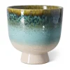 Cache-Pots<HKliving Pot de fleurs rétro Ø20,5 cm, Lagoon