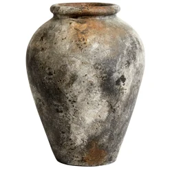 Cache-Pots<MUUBS Pot Echo h50 cm Ø37 cm, Rouille-gris