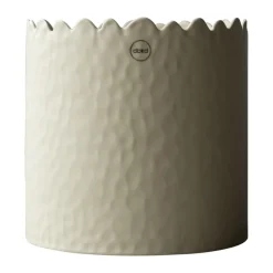 Cache-Pots<DBKD Pot Flowery Ø16 cm, Crème