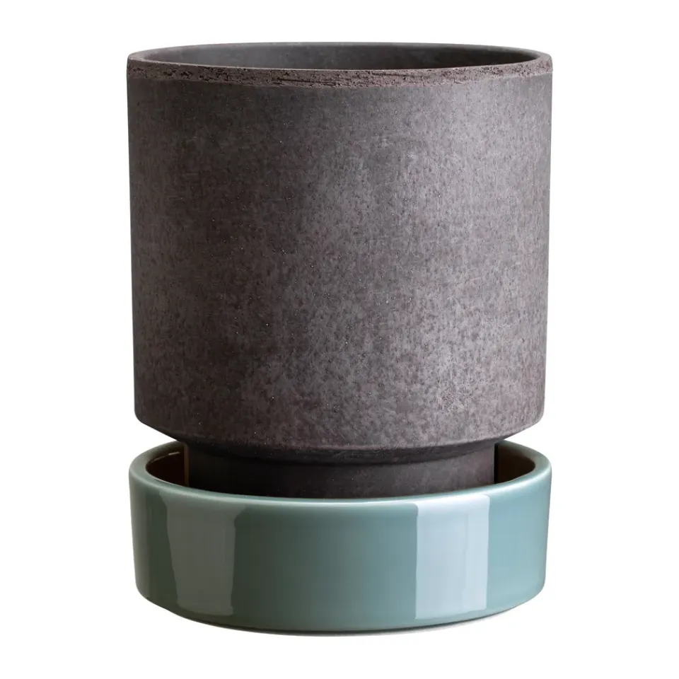 Cache-Pots<Bergs Potter Pot Hoff, Ø18 cm, Raw Grey-Misty Blue