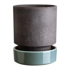 Cache-Pots<Bergs Potter Pot Hoff, Ø14 cm, Raw Grey-Misty Blue