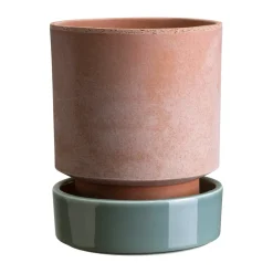 Cache-Pots<Bergs Potter Pot Hoff, Ø16 cm, Raw Rosa-Misty Blue