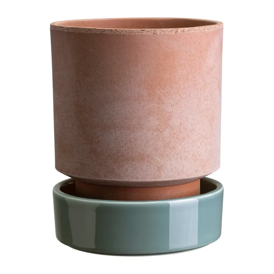 Cache-Pots<Bergs Potter Pot Hoff, Ø16 cm, Raw Rosa-Misty Blue