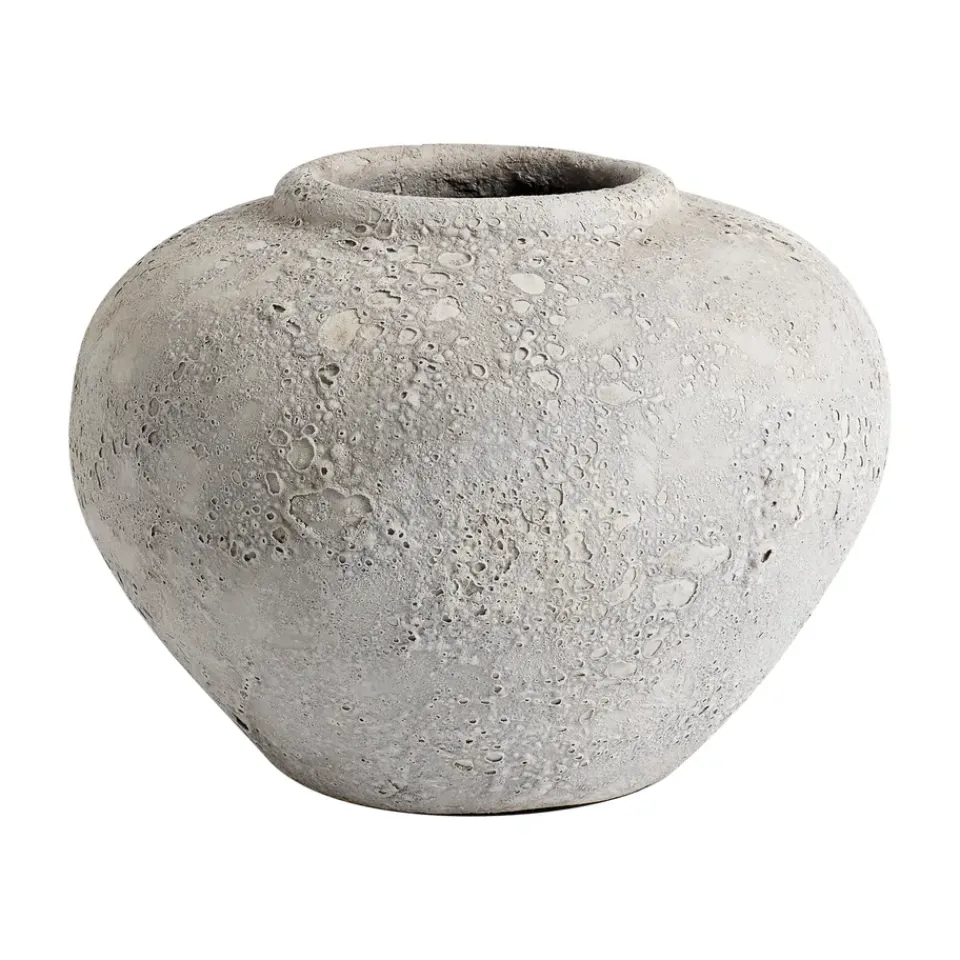 Cache-Pots<MUUBS Pot Luna Ø25 cm h18cm, Gris