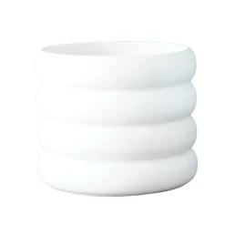 Cache-Pots<DBKD Pot Mud blanc, Modèle Moyen, Ø 14 cm