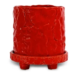 Cache-Pots<Byon Pot Muddy S Ø17,5 cm, Rouge