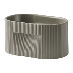 Cache-Pots<Muuto Pot Ridge 13 cm, Taupe