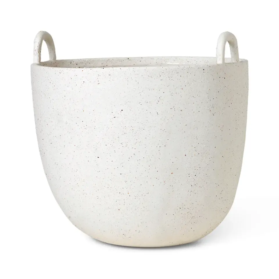 Cache-Pots<Ferm Living Pot Speckle Ø30 cm, Off white