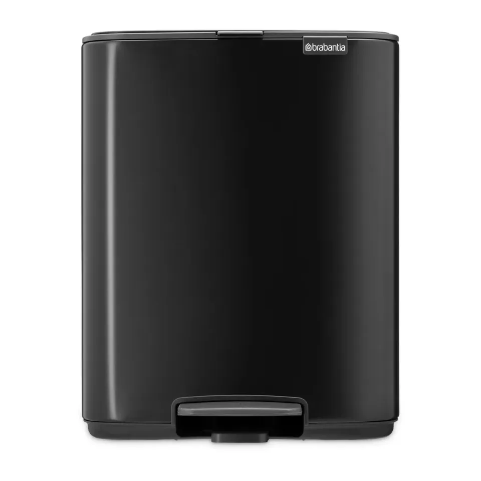 Poubelles À Pédale<Brabantia Poubelle à pédale Bo 12 L, Matt Black