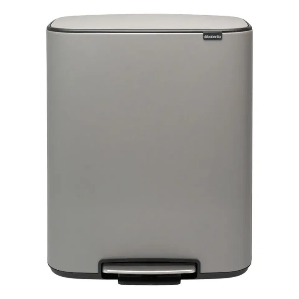 Poubelles À Pédale<Brabantia Poubelle à pédale Bo 60 L, Mineral concrete grey
