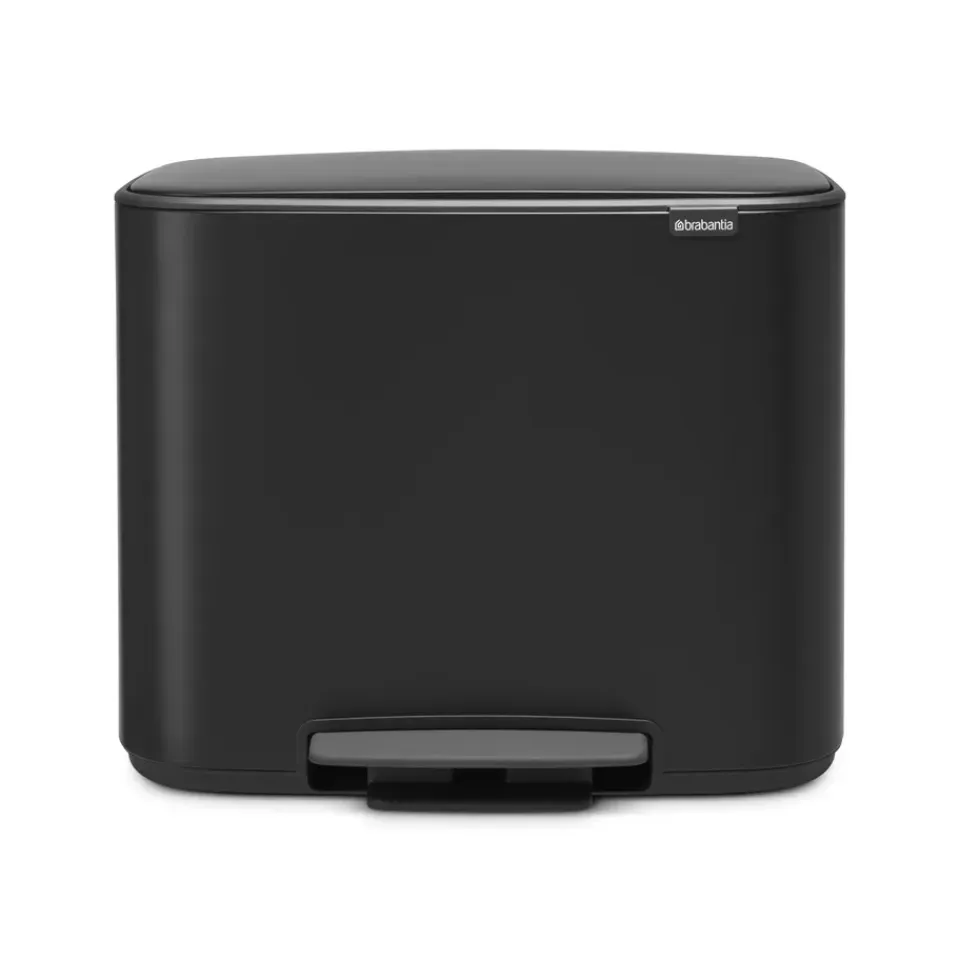 Poubelles À Pédale<Brabantia Poubelle à pédale Bo 36 l, Noir mat