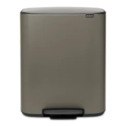 Poubelles À Pédale<Brabantia Poubelle à pédale Bo bin 2 x 30 L, Platinum
